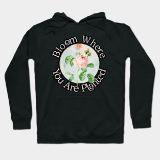 BLOOM WHERE YOU ARE PLANTED Hoodie